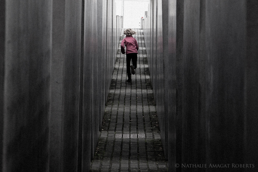 Jewish Memorial Berlin, children should always play